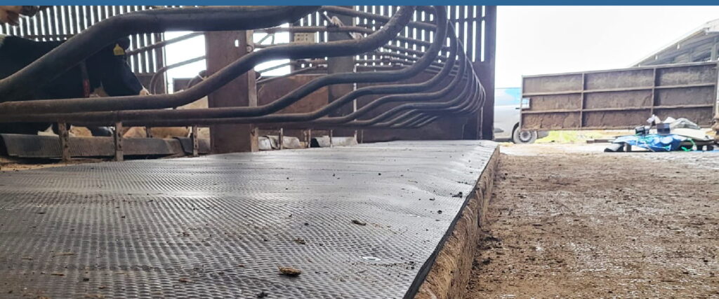 Intershape rubber matting