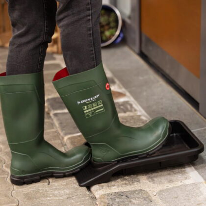 Tray for taking off Shoes