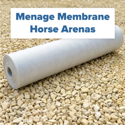 menage membrane for horse arenas