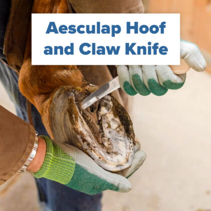 aesculap hoof and claw knife
