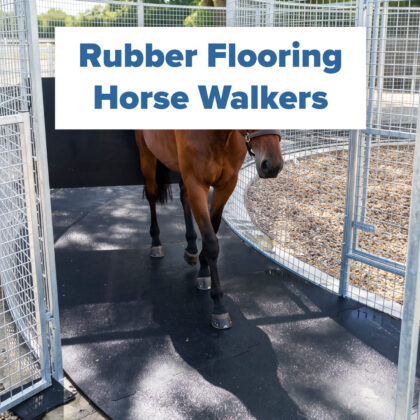 animat rubber flooring for horse walkers