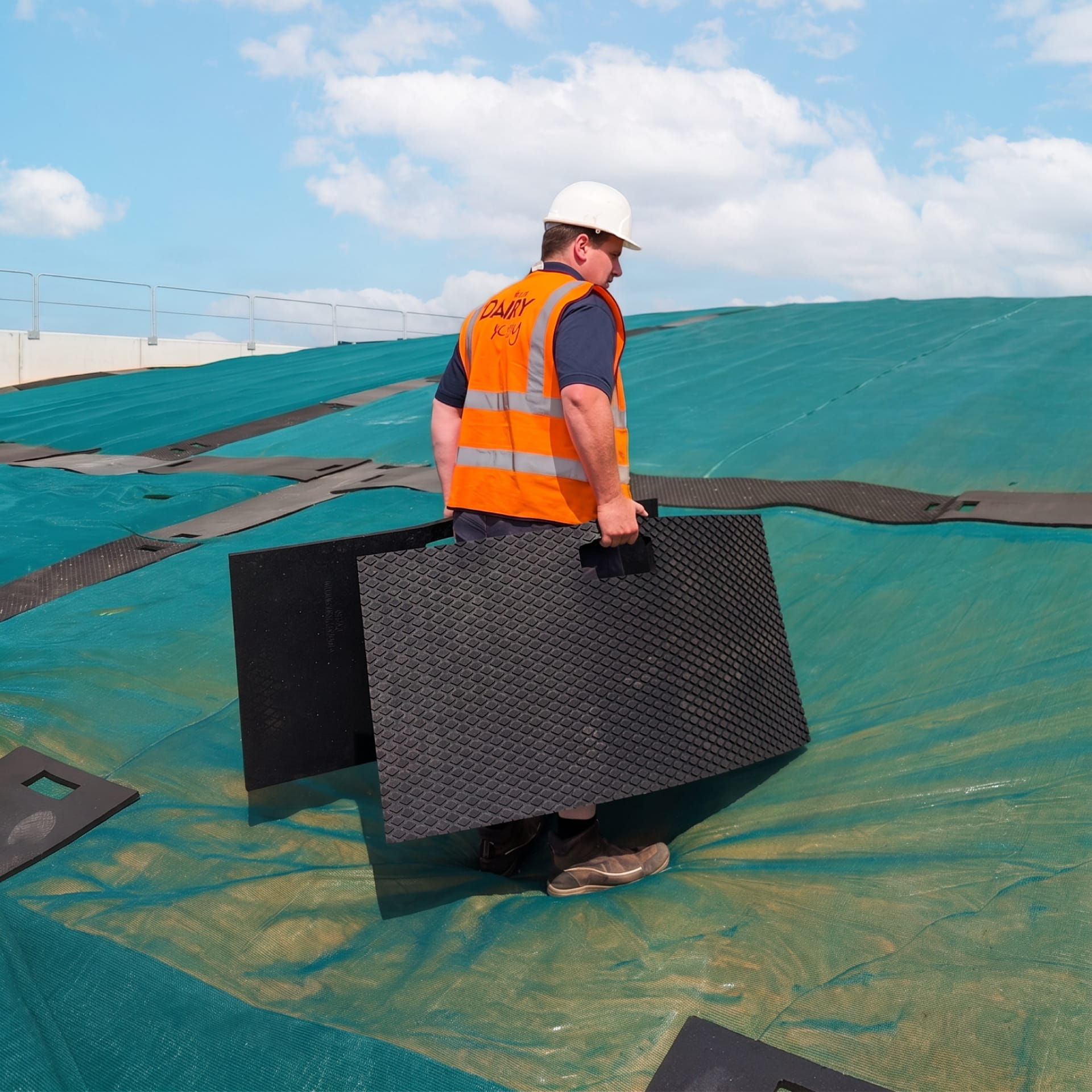 animat intershape silage bunker mat